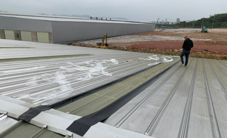 湘桥厂房屋面防水维修案例